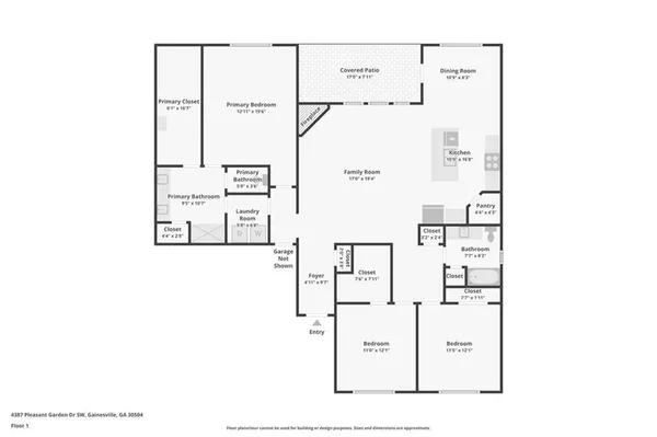 $389,900 | 4387 Pleasant Garden Drive, Gainesville, GA 30504