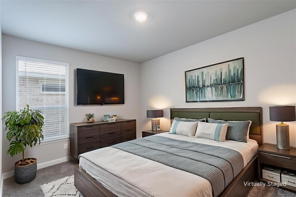 14621 Bootes Drive Haslet, TX 76052 - Photo 7 of 40 Bedroom with carpet floors and baseboards