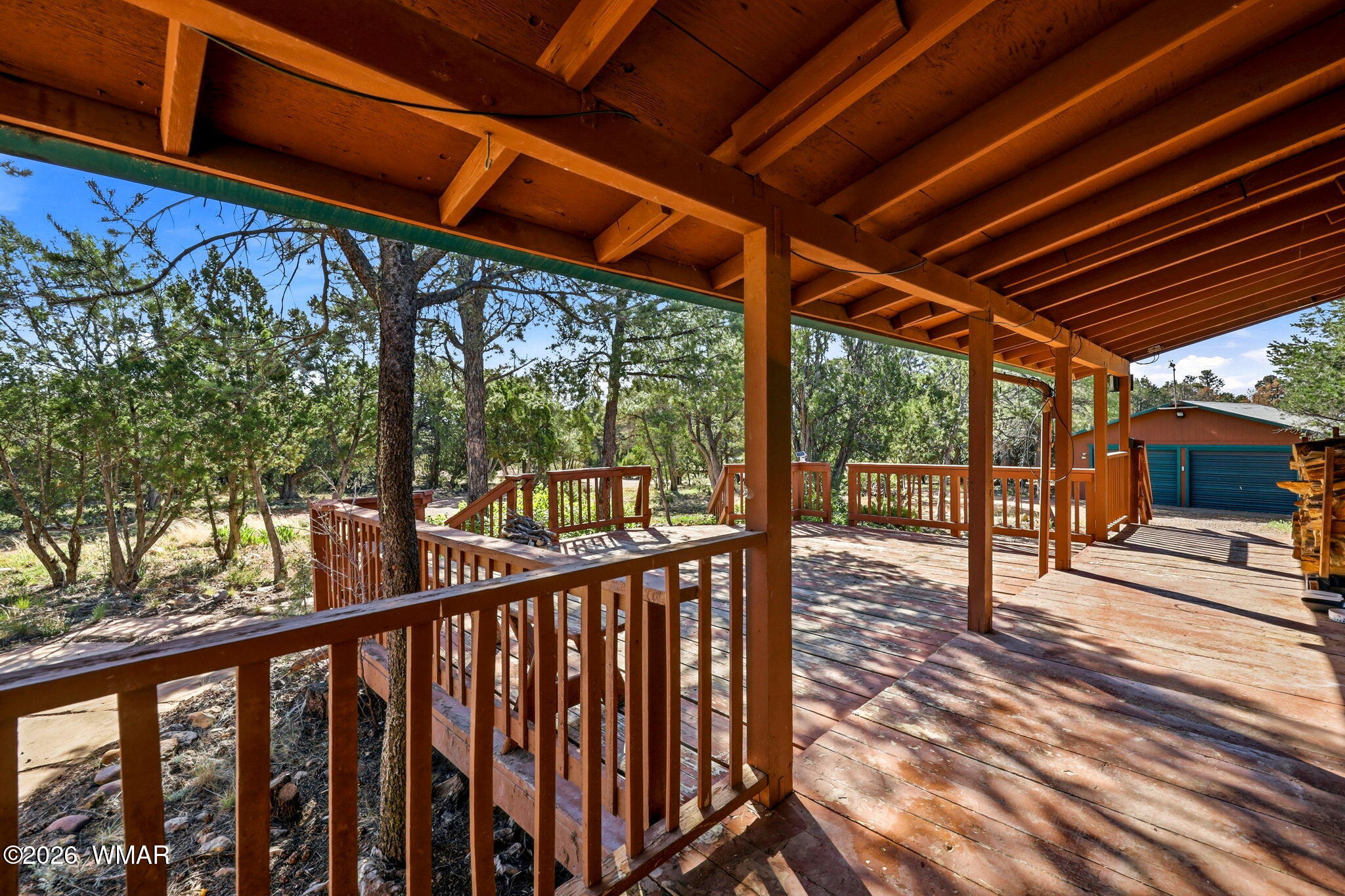 3650 Buckskin Road Overgaard, AZ 85933 - Photo 6 of 33 a view of a porch