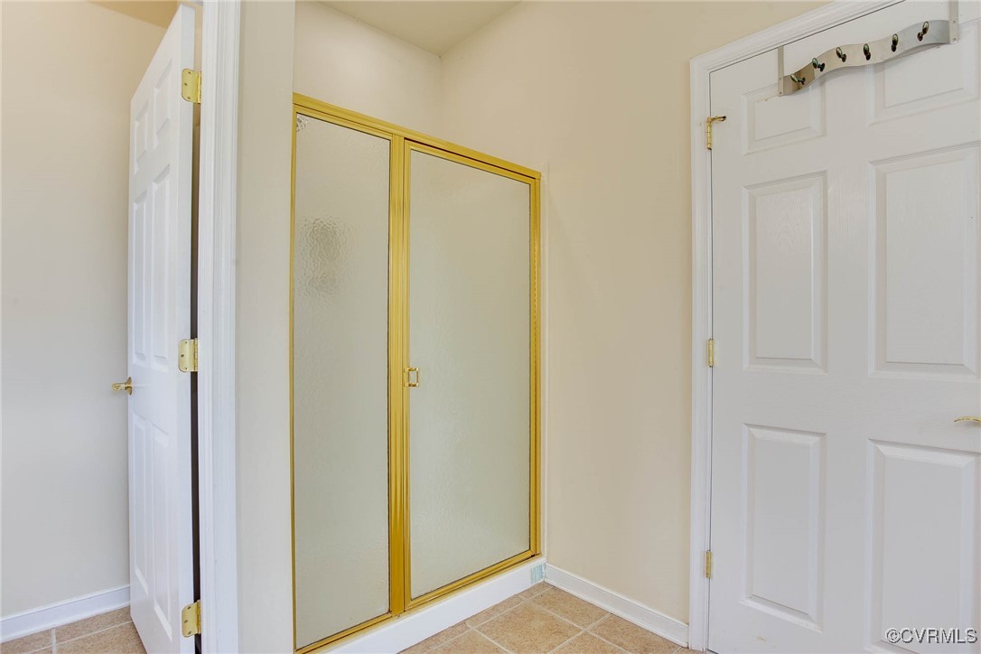 1306 Bach Terrace Midlothian, VA 23114 - Photo 25 of 50 a view of a bathroom with a shower and a sink