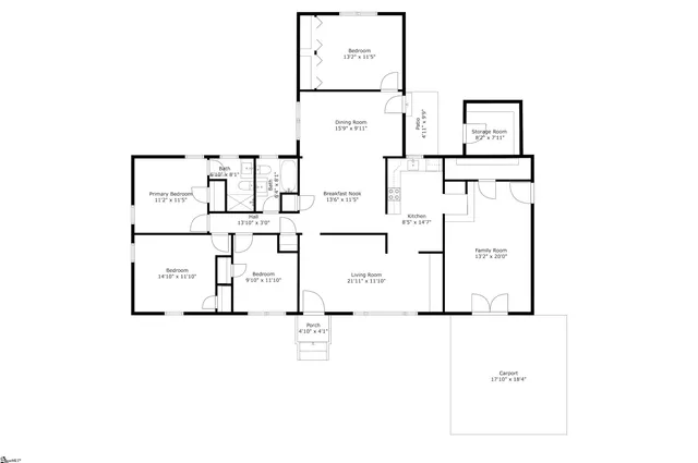 $349,000 | 409 Mapleton Drive, Greenville, SC 29607