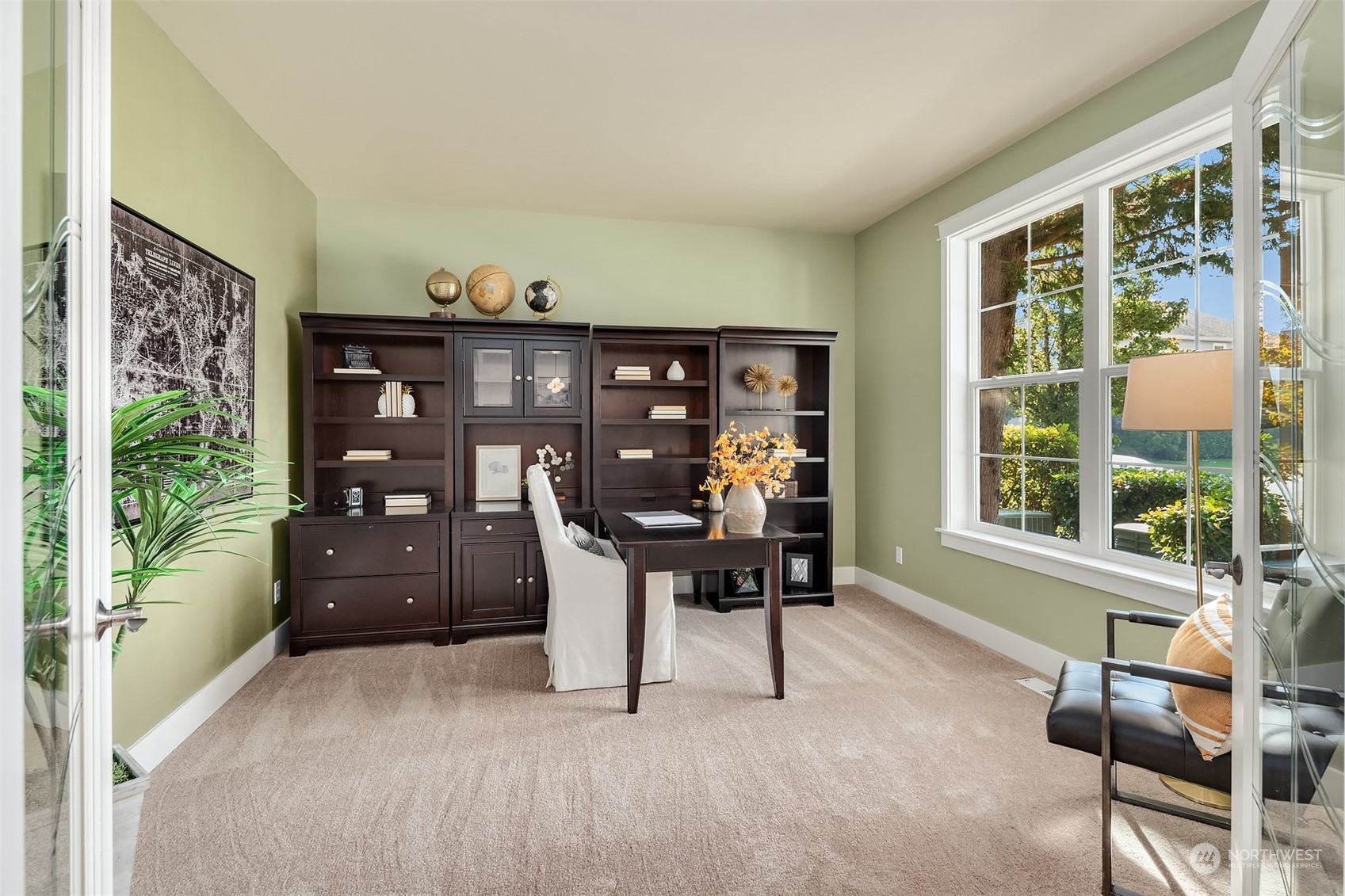 16529 38th Avenue Southeast Bothell, WA 98012 - Photo 9 of 40 a view of a workspace with furniture and a window