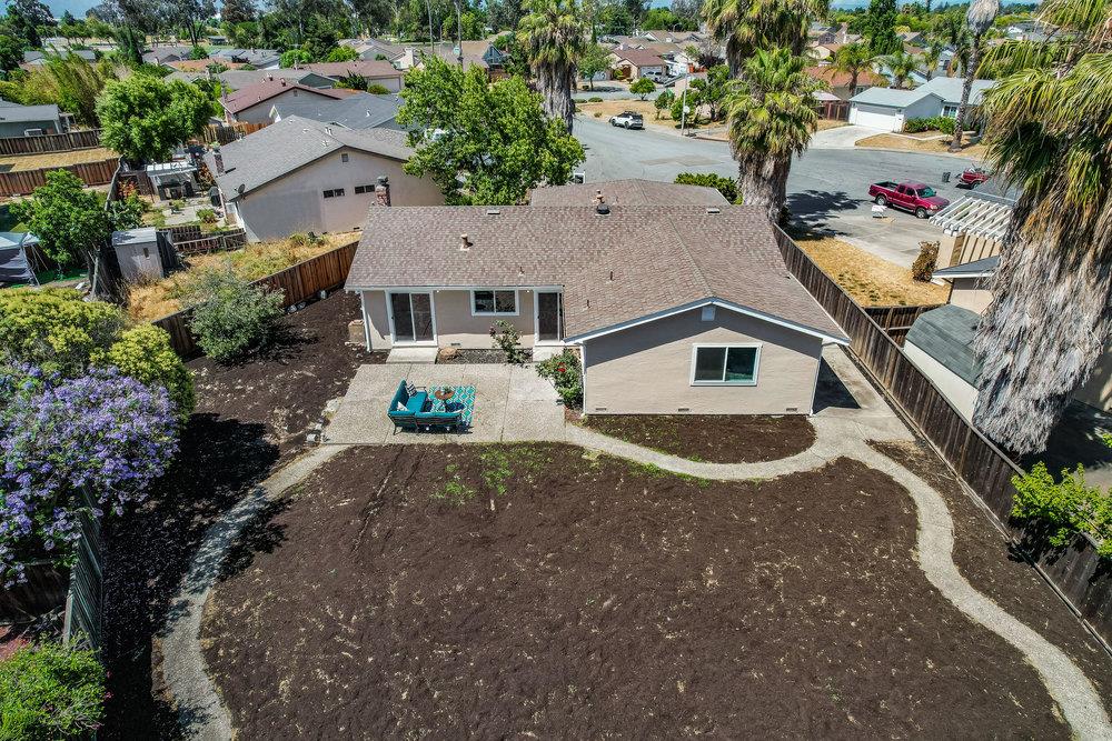 5642 Geranium Court Newark, CA 94560 - Photo 29 of 30 an aerial view of a house with a yard