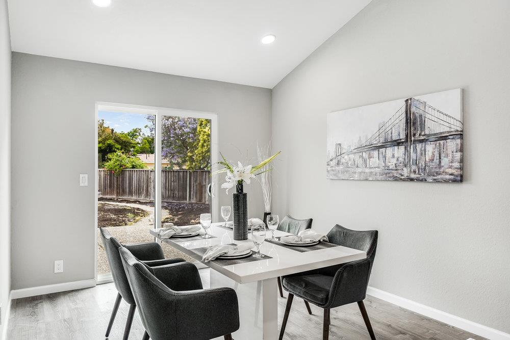 5642 Geranium Court Newark, CA 94560 - Photo 6 of 30 a view of a dining room with furniture window and wooden floor