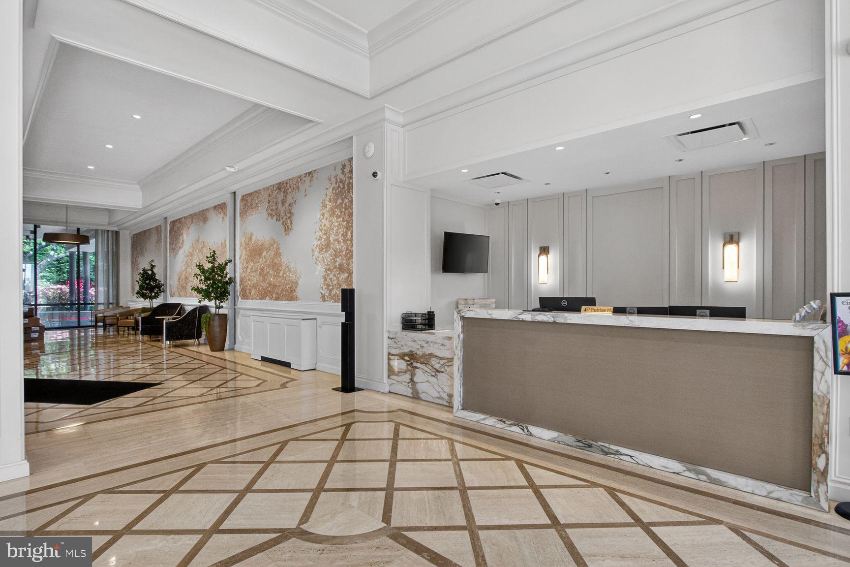 5225 Pooks Hill Road, Unit 1301N Bethesda, MD 20814 - Photo 25 of 30 Concierge Desk