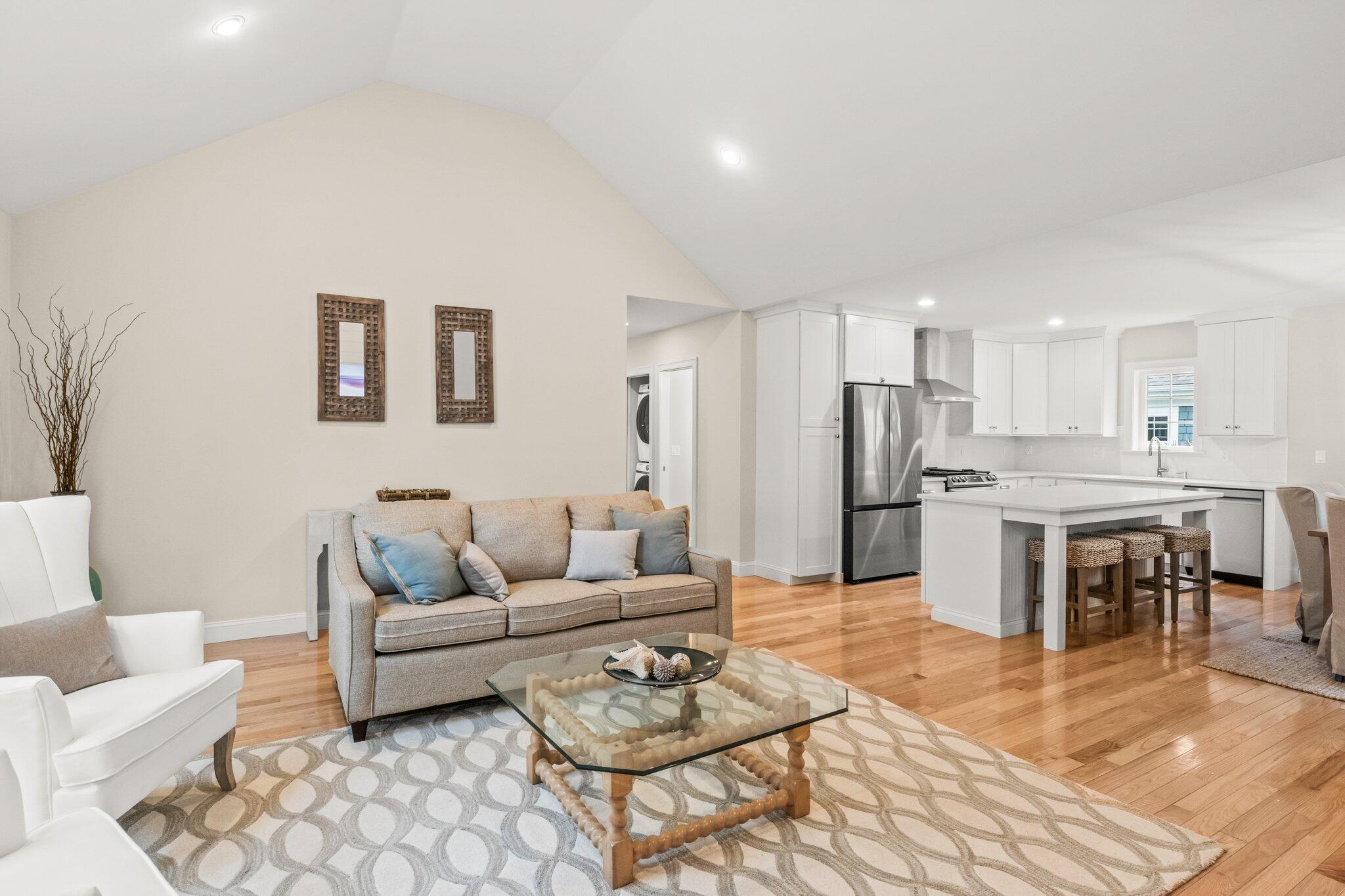 11 Azalea Lane Mashpee, MA 02649 - Photo 9 of 41 a living room with furniture and kitchen view