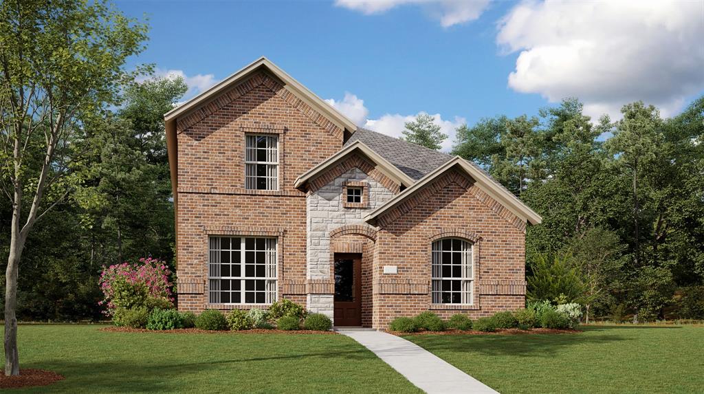 10004 Thornapple Road Fort Worth, TX 76179 - Photo 1 of 1 a front view of a house with a yard and trees