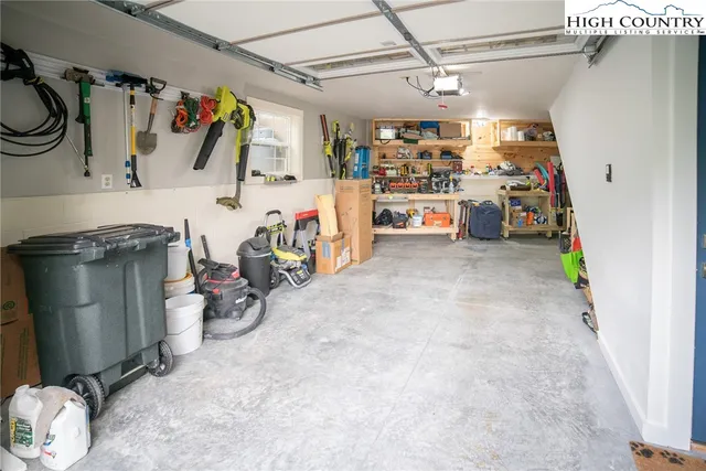 a storage room with a lot of stuff