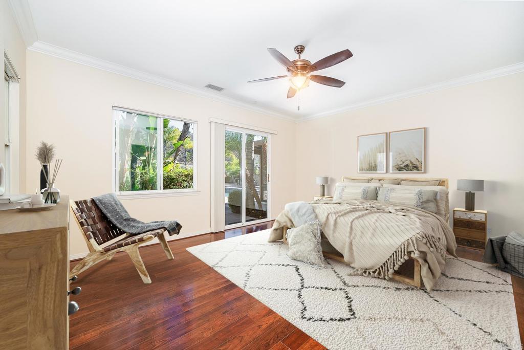 1075 Crimson Drive San Marcos, CA 92069 - Photo 13 of 74 a living room with a bed furniture and a window
