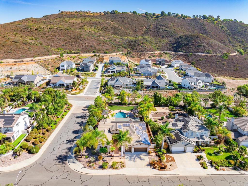 1075 Crimson Drive San Marcos, CA 92069 - Photo 74 of 74 an aerial view of residential houses with outdoor space