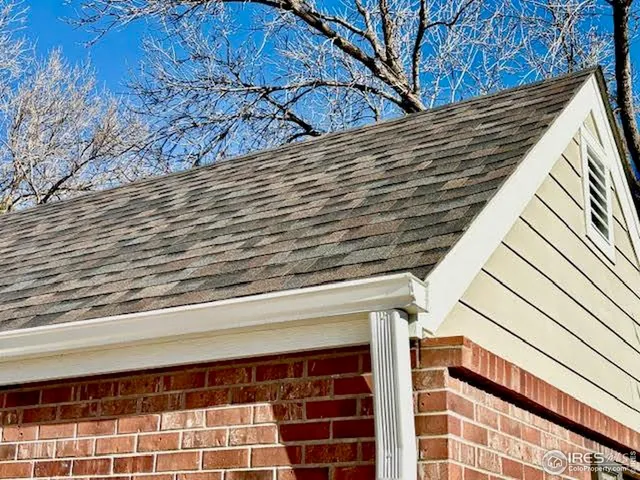 a view of a wooden door