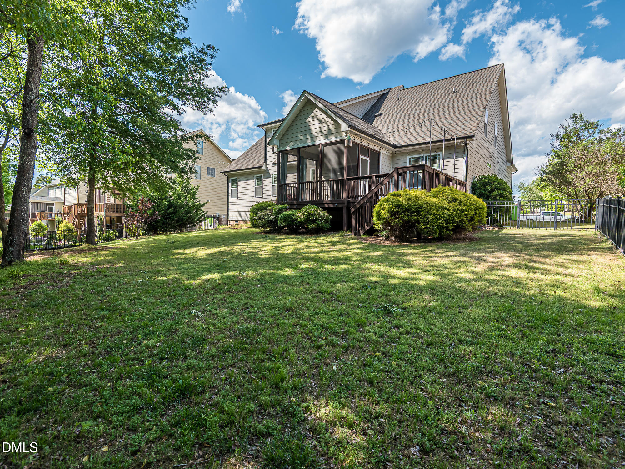 337 Shadowdale Lane Rolesville, NC 27571 - Photo 3 of 42 a view of a house with a big yard and large trees
