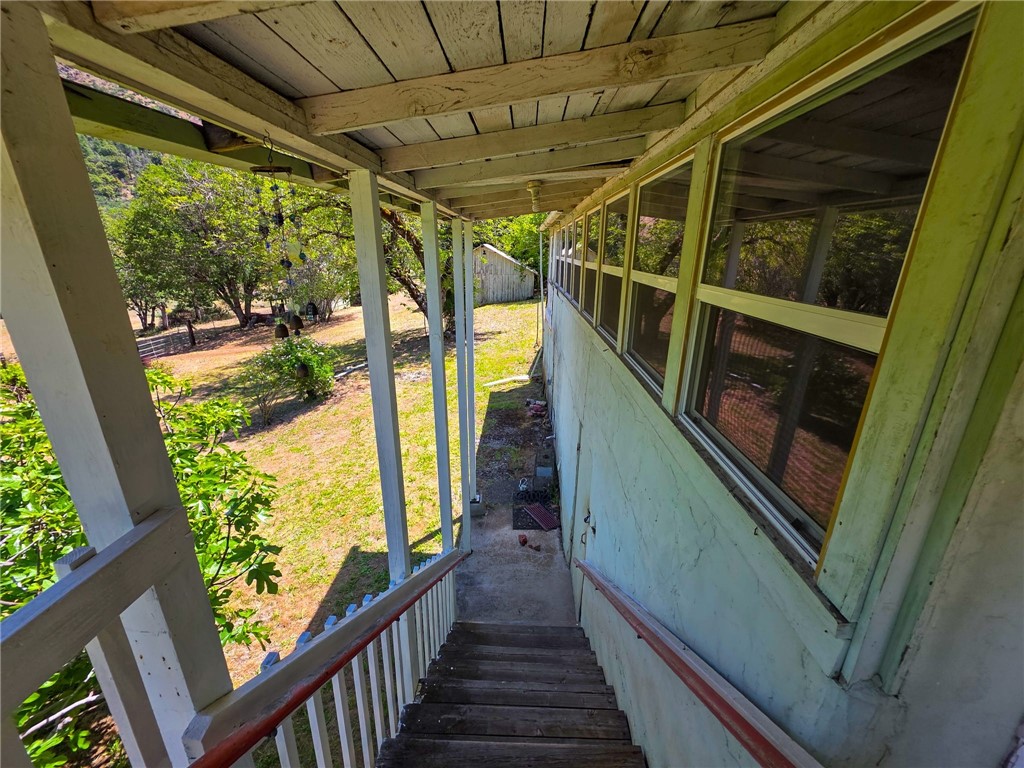 38703 Highway 96 Klamath River, CA 96050 - Photo 16 of 37 a view of a porch