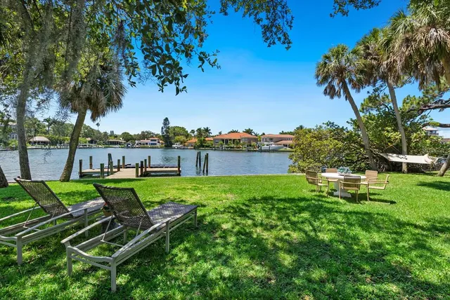 a outdoor space with furniture