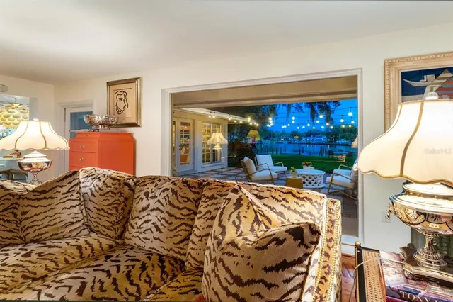 a front view of a building with street view