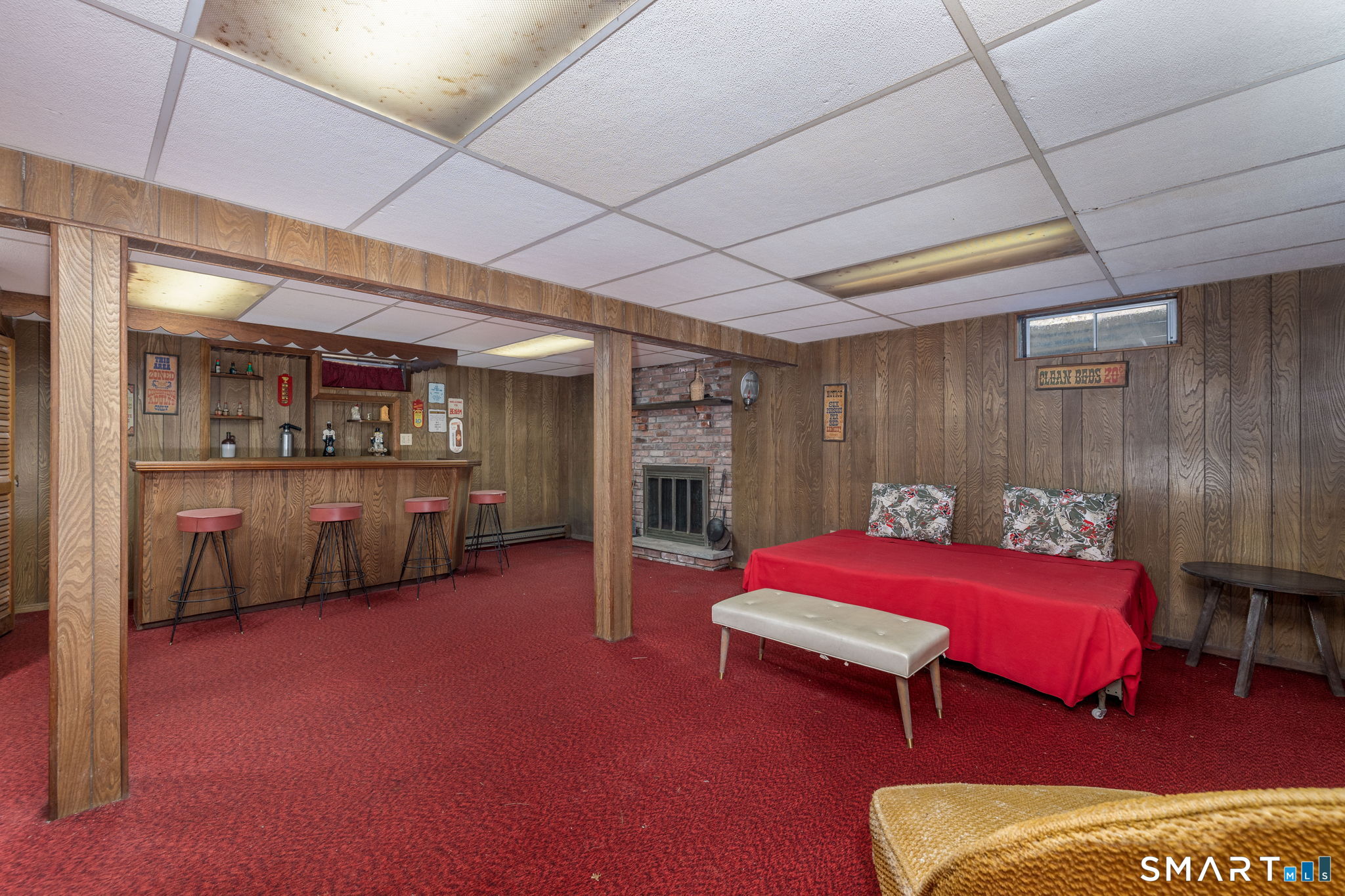 213 Brush Hill Road Litchfield, CT 06759 - Photo 20 of 27 FINISHED BASEMENT