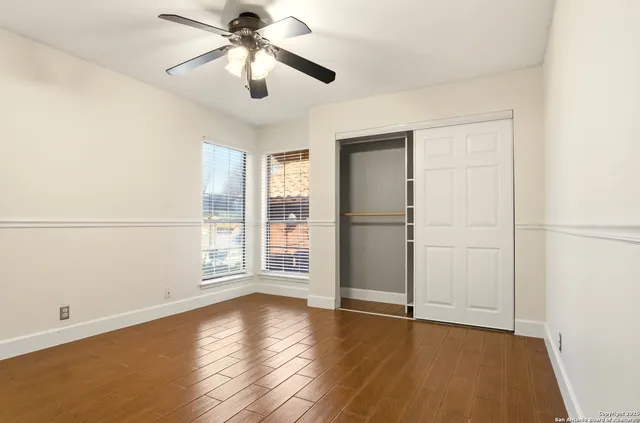 wooden floor in an empty room