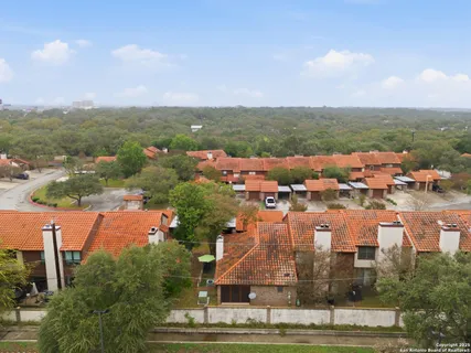 a view of a city with ocean view