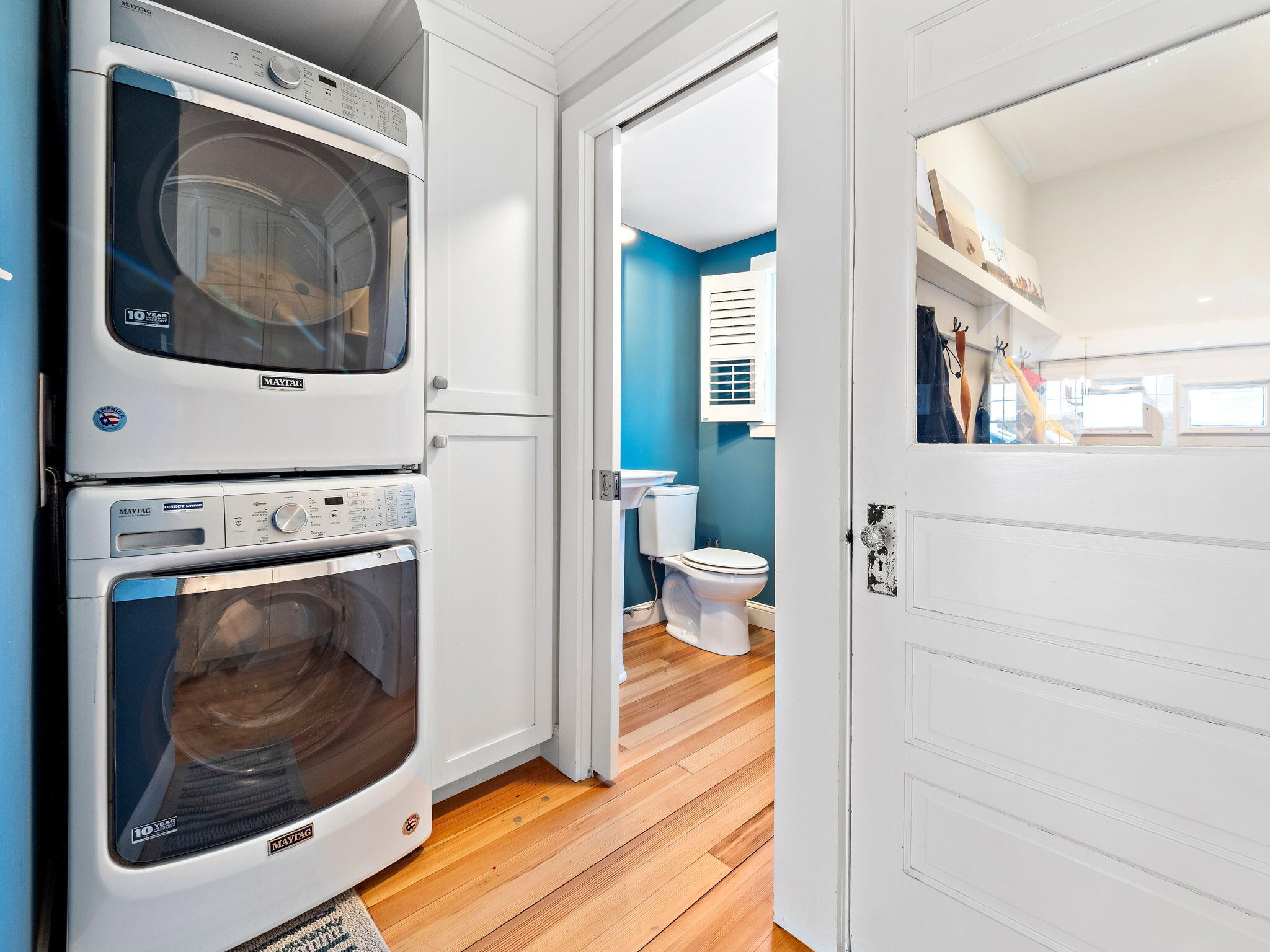 28 Spurr Road Pocasset, MA 02559 - Photo 24 of 47 a utility room with a washer and dryer
