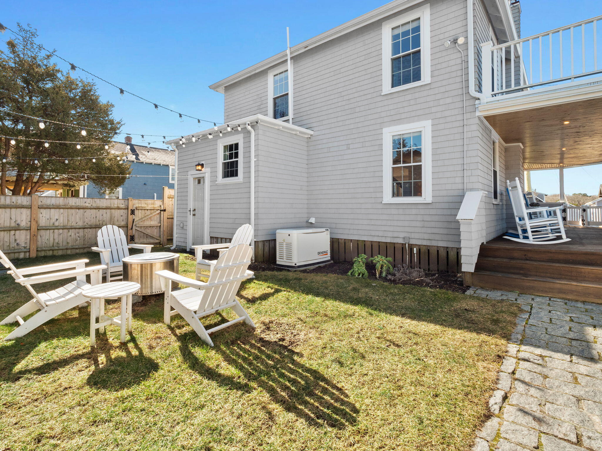 28 Spurr Road Pocasset, MA 02559 - Photo 9 of 47 a view of a house with backyard and sitting area