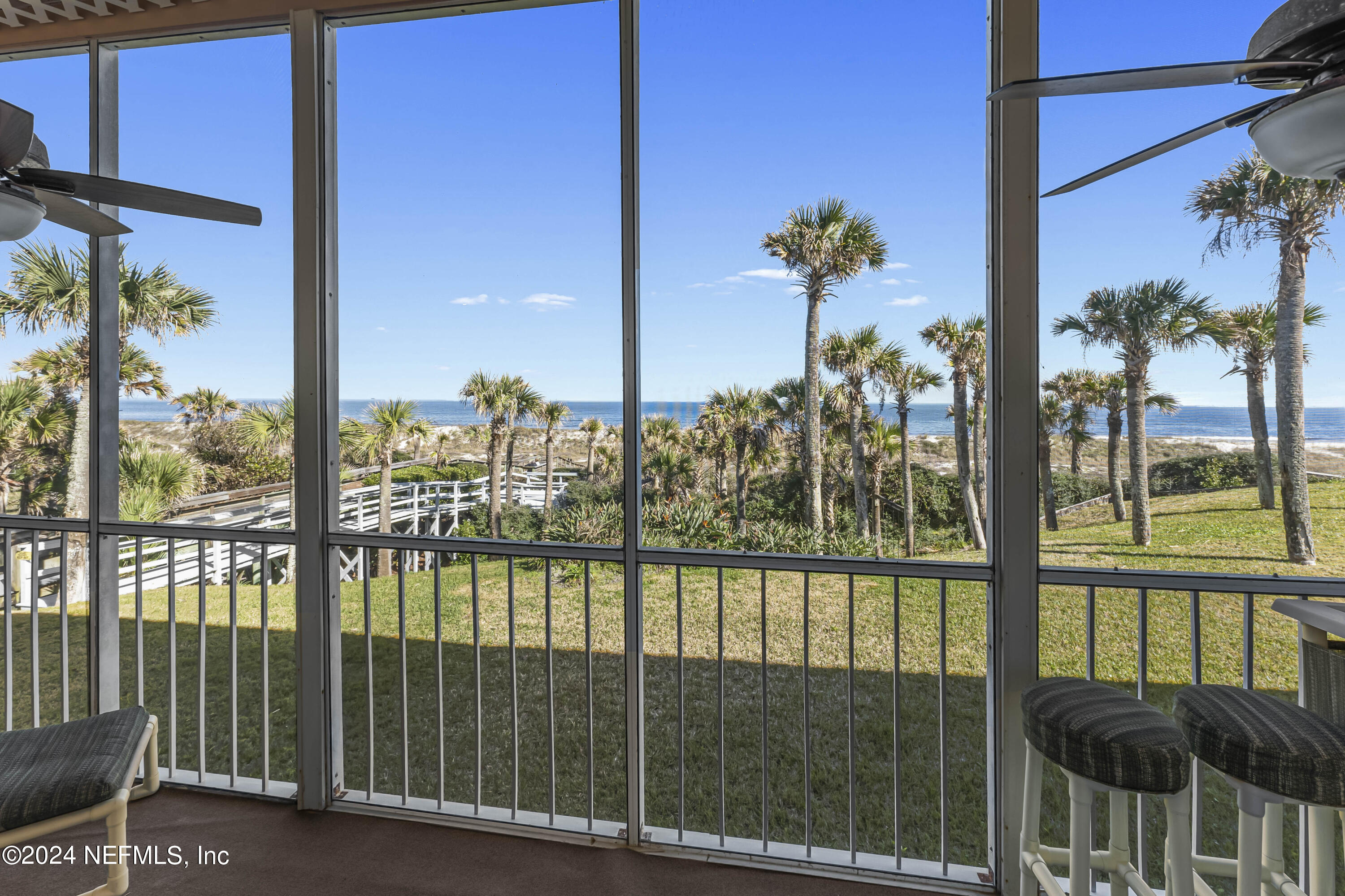 2279 Seminole Road, Unit 4 Atlantic Beach, FL 32233 - Photo 12 of 45 a view of a balcony with lake view