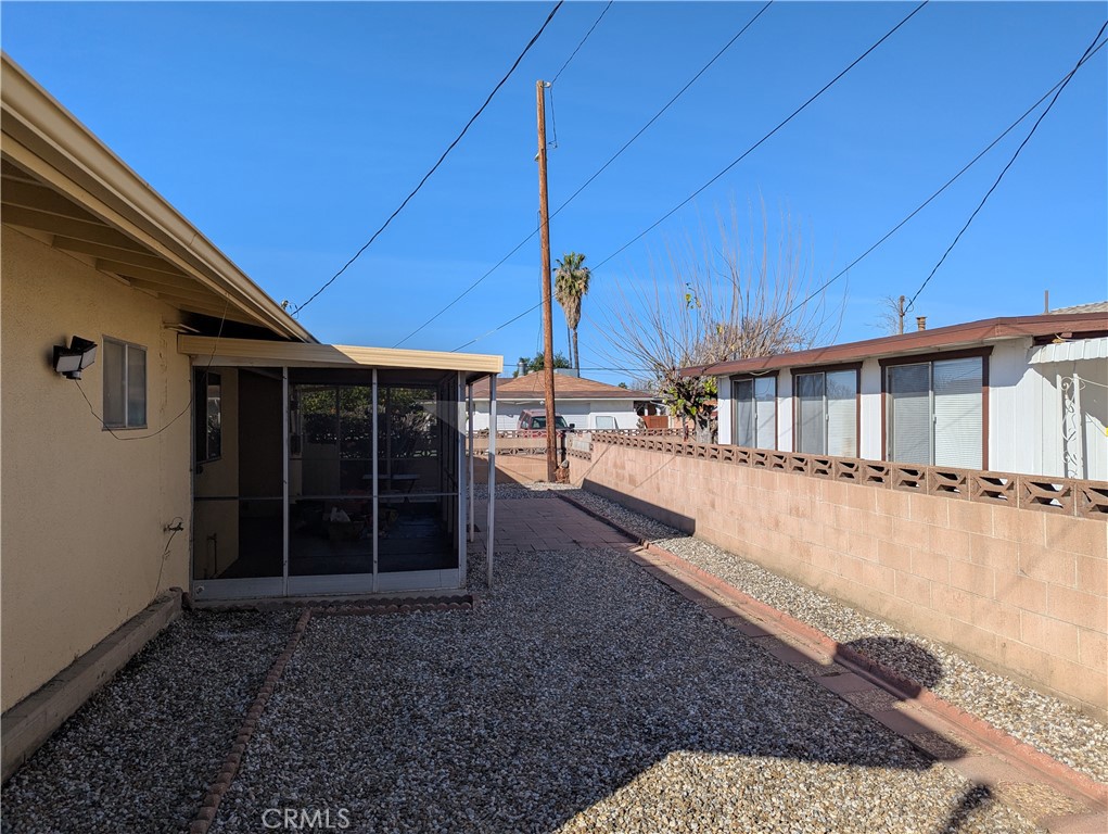 280 Mary Hemet, CA 92543 - Photo 17 of 18 a view of a house with a backyard