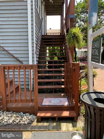 a view of city from a balcony