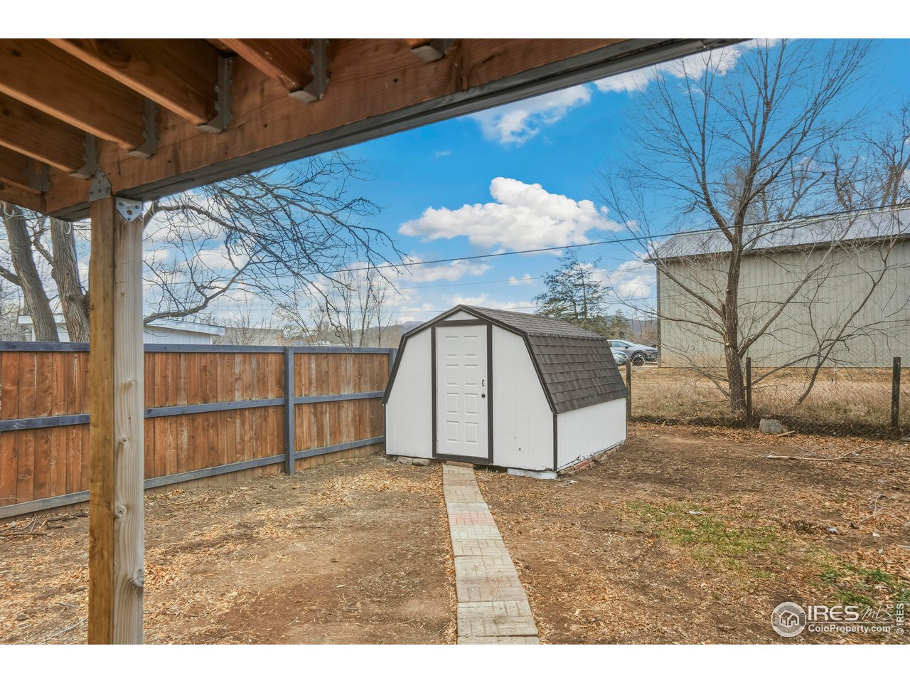 409 Franklin Street Fort Collins, CO 80521 - Photo 17 of 24 a view of a backyard