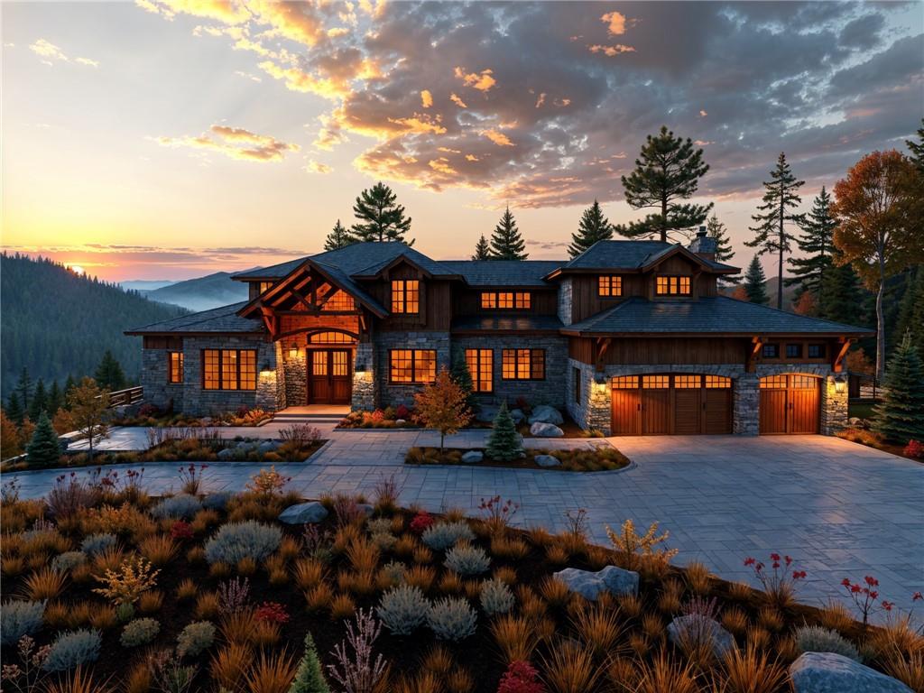 1024 Bear Paw Ridge Dahlonega, GA 30533 - Photo 2 of 41 a front view of a house with a yard