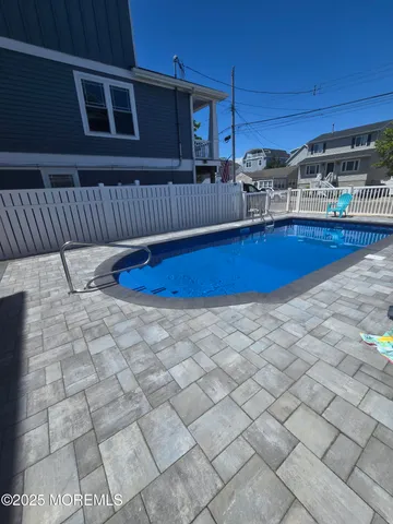a view of wooden fence