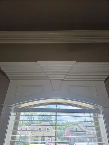 a hallway with kids room bathroom and bedroom