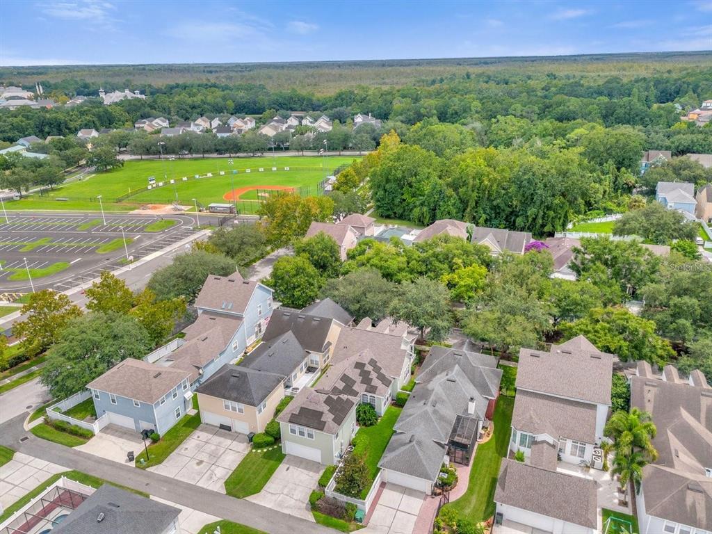 604 Nadina Place Celebration, FL 34747 - Photo 29 of 32 an aerial view of multiple house