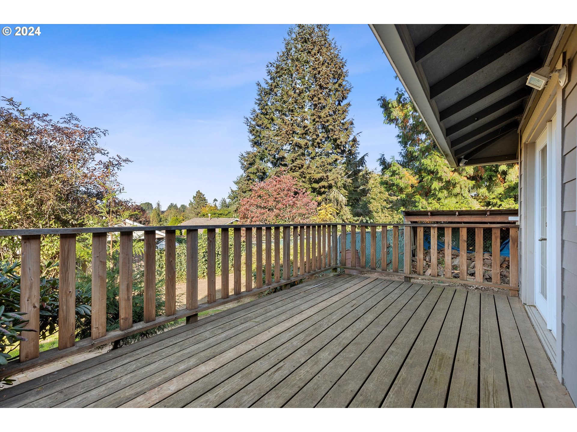 3825 Southeast 6th Street Gresham, OR 97080 - Photo 30 of 37 a view of wooden balcony with outdoor space