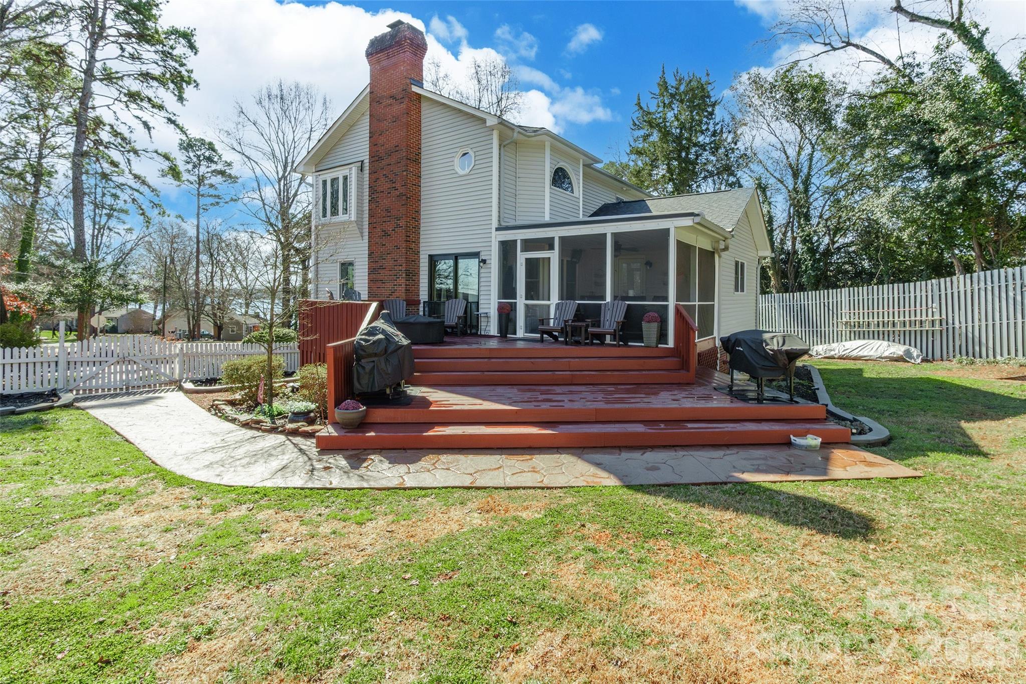 4205 Lake Shore Road South Denver, NC 28037 - Photo 43 of 46 a view of a house with backyard