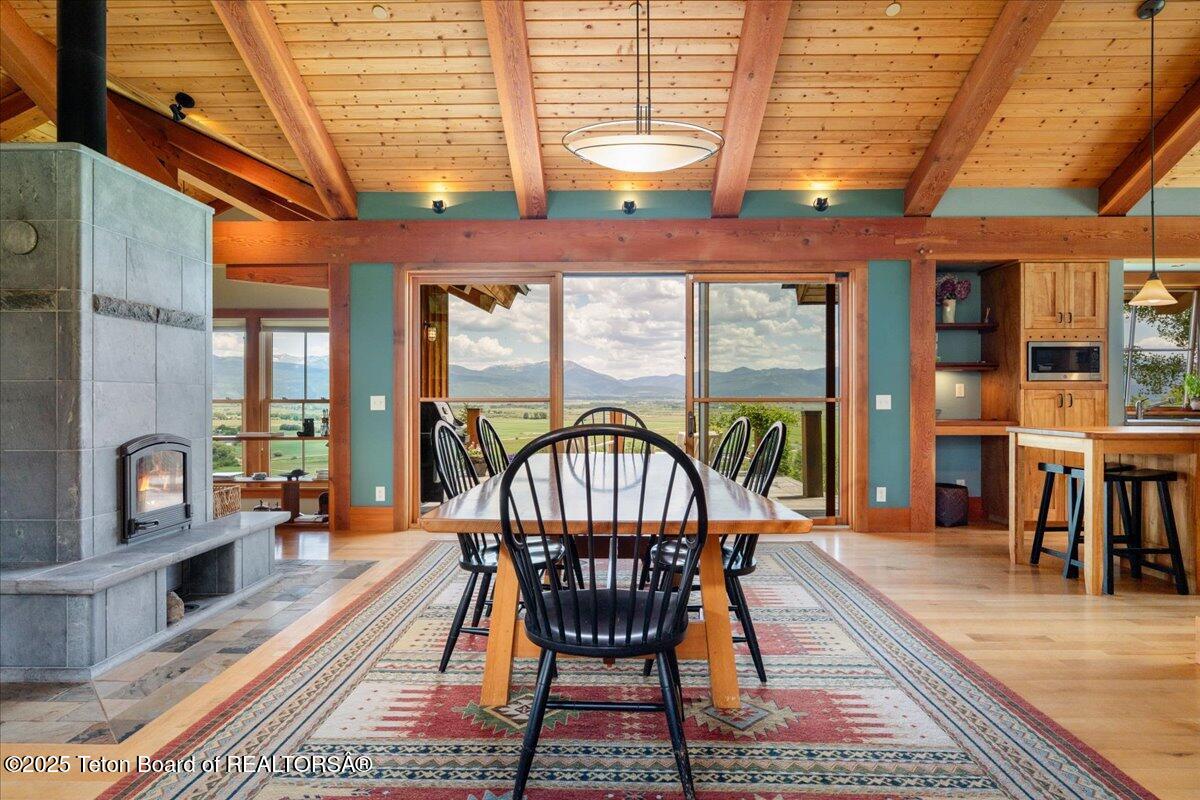 5248 South 4500 West Victor, ID 83455 - Photo 23 of 97 Dining to Deck