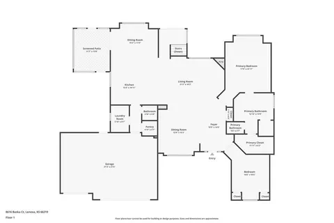 $640,000 | 8616 Baska Court, Lenexa, KS 66219