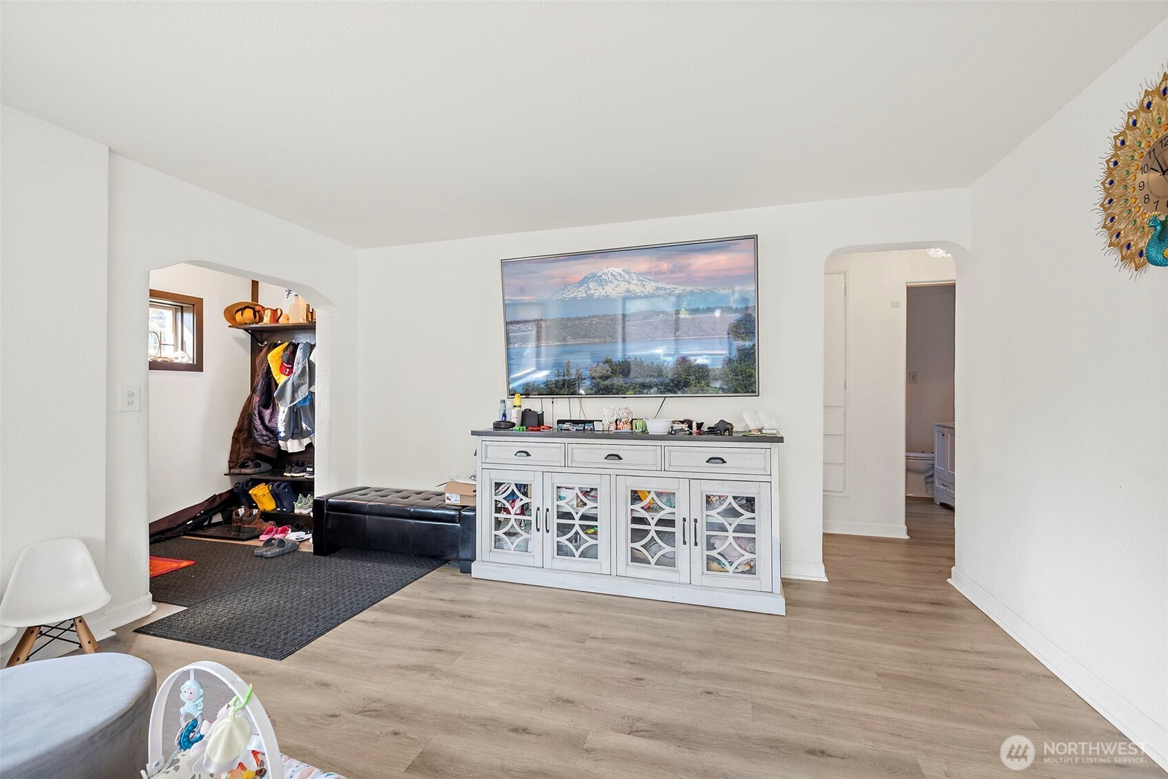 128 Northeast 125th Street Seattle, WA 98125 - Photo 3 of 39 a view of a room with gym equipment