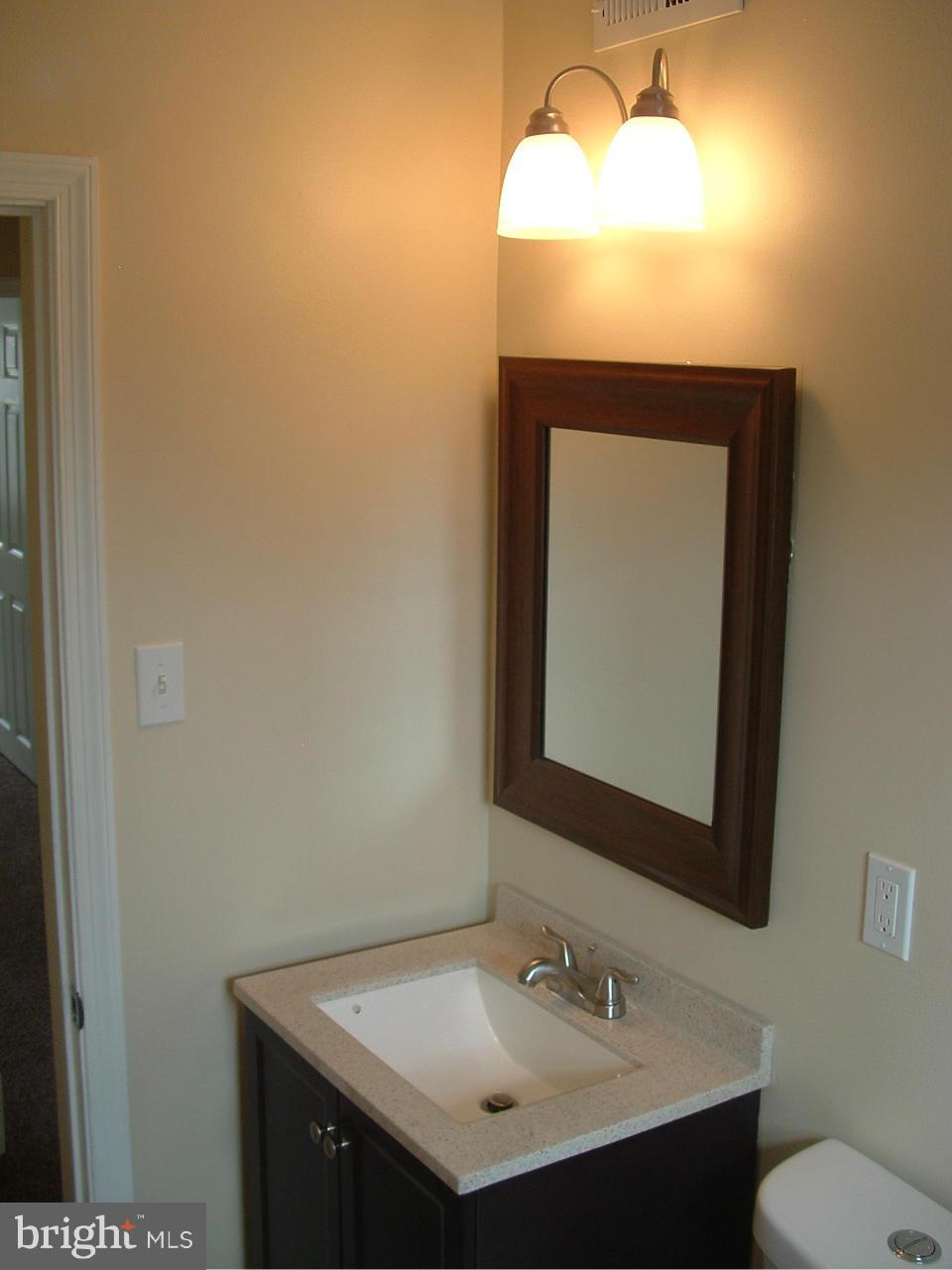 338 Torner Road Baltimore, MD 21221 - Photo 26 of 30 a bathroom with a sink vanity and a mirror