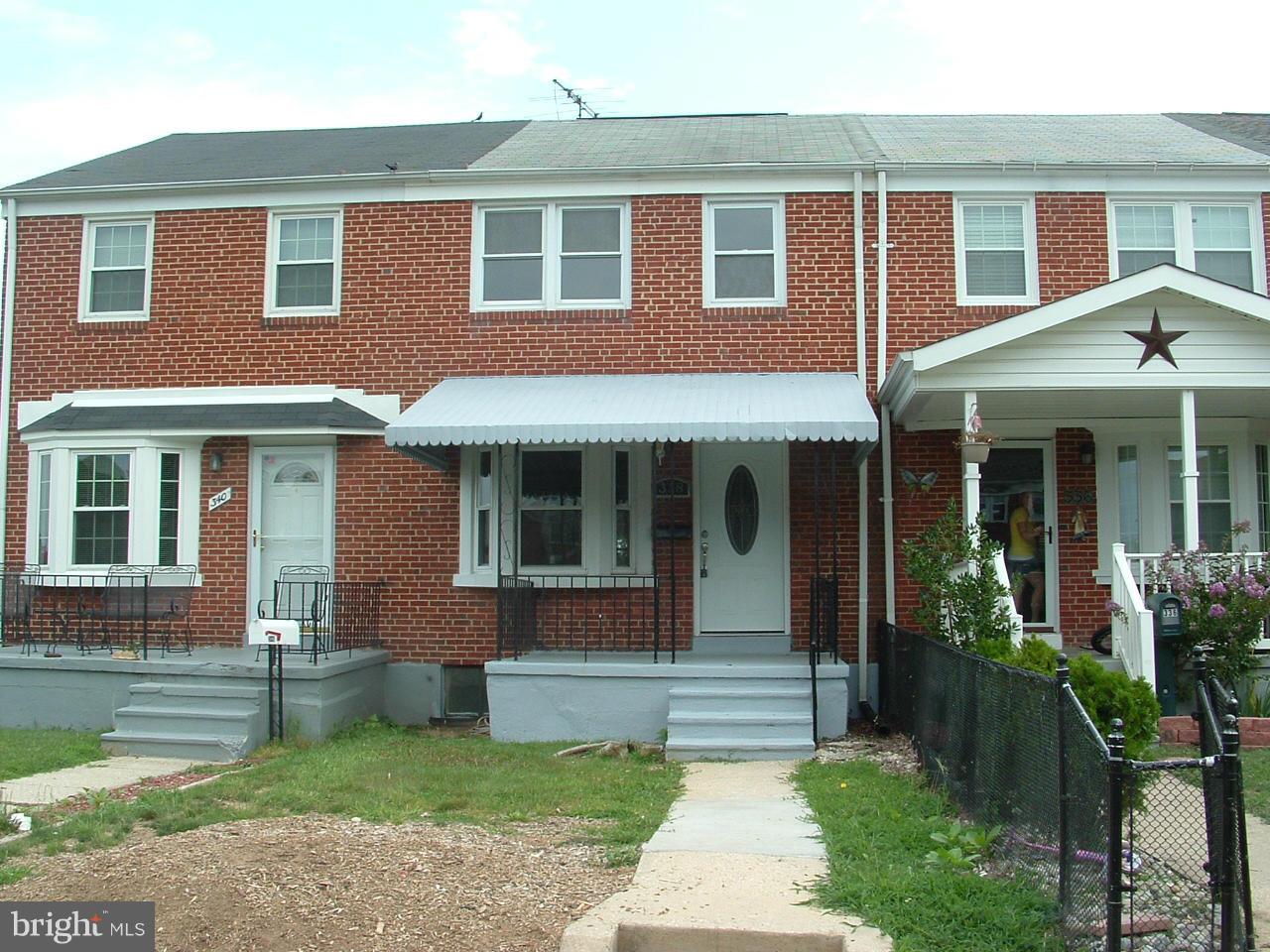 338 Torner Road Baltimore, MD 21221 - Photo 29 of 30 front view of a house with a yard