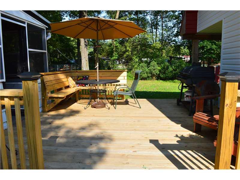 533 Nebo Road Champion, PA 15622 - Photo 9 of 9 Patio/Deck. New deck with built in seating