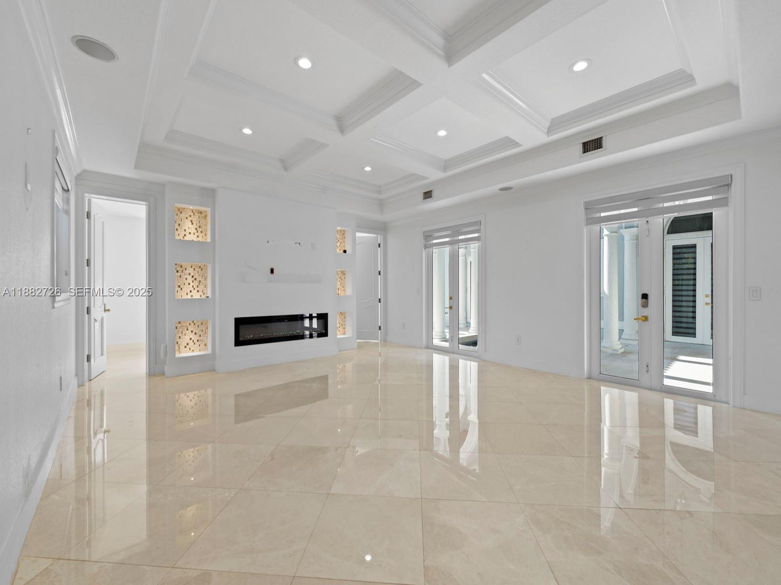 12770 Southwest 188th Street Miami, FL 33177 - Photo 20 of 65 a view of a livingroom with a fireplace