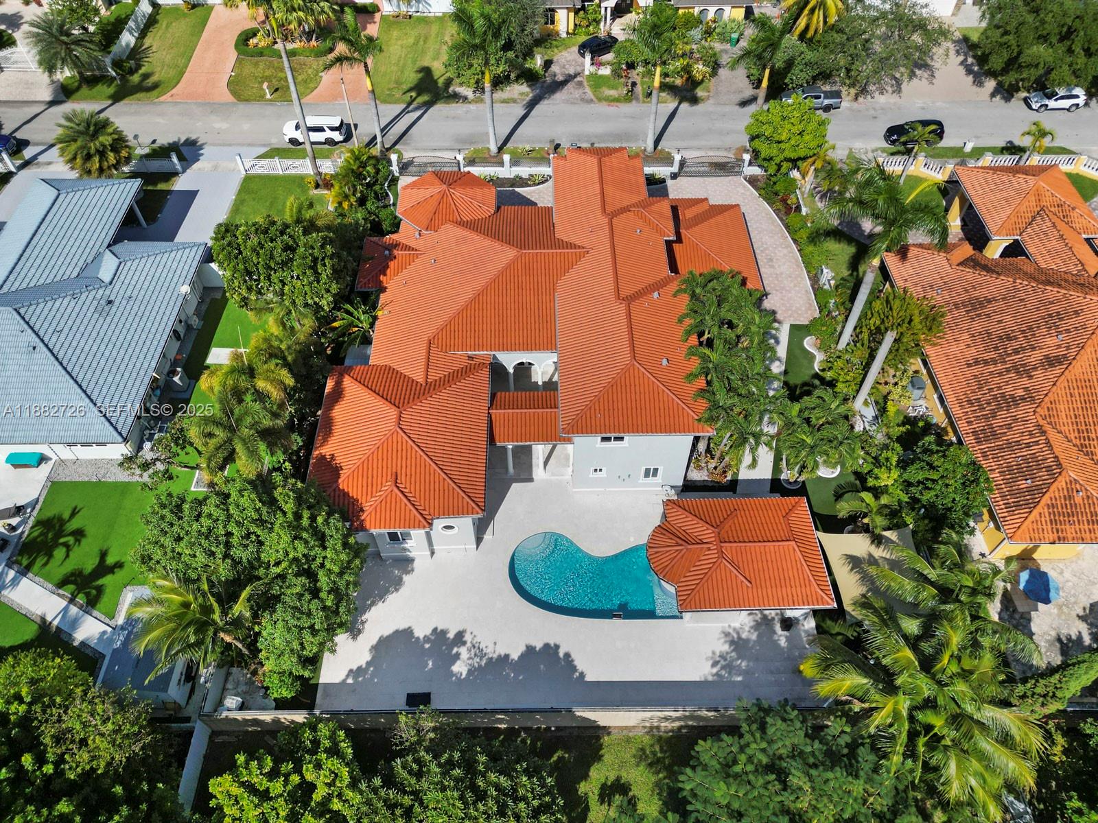 12770 Southwest 188th Street Miami, FL 33177 - Photo 5 of 65 an aerial view of residential house with outdoor space