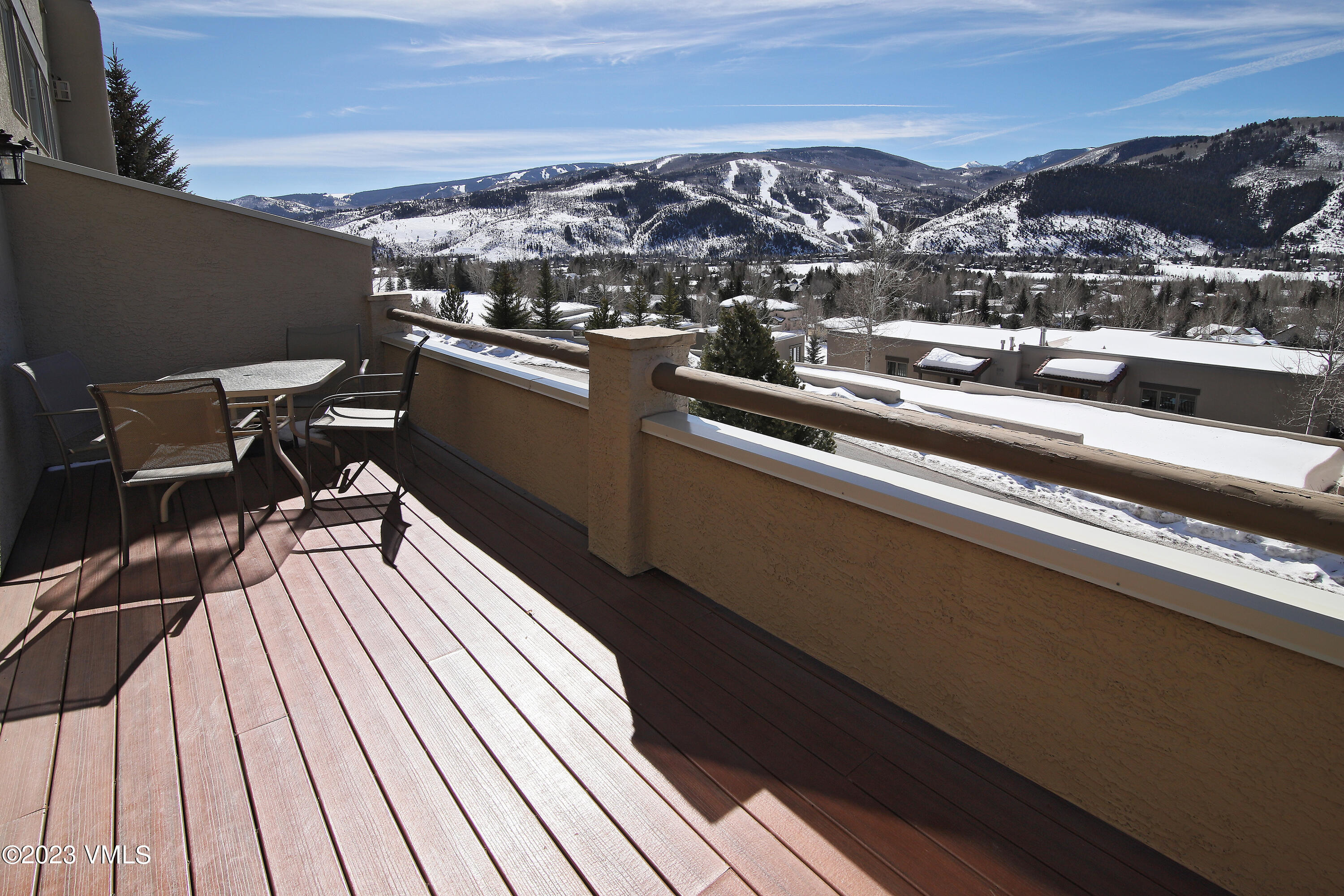 751 Singletree Road, Unit 6 Edwards, CO 81632 - Photo 29 of 30 a view of a balcony with wooden floor