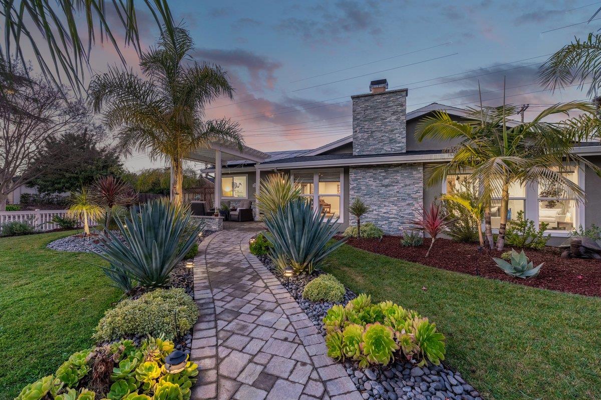 159 Anne Way Los Gatos, CA 95032 - Photo 5 of 50 a view of a house with a garden