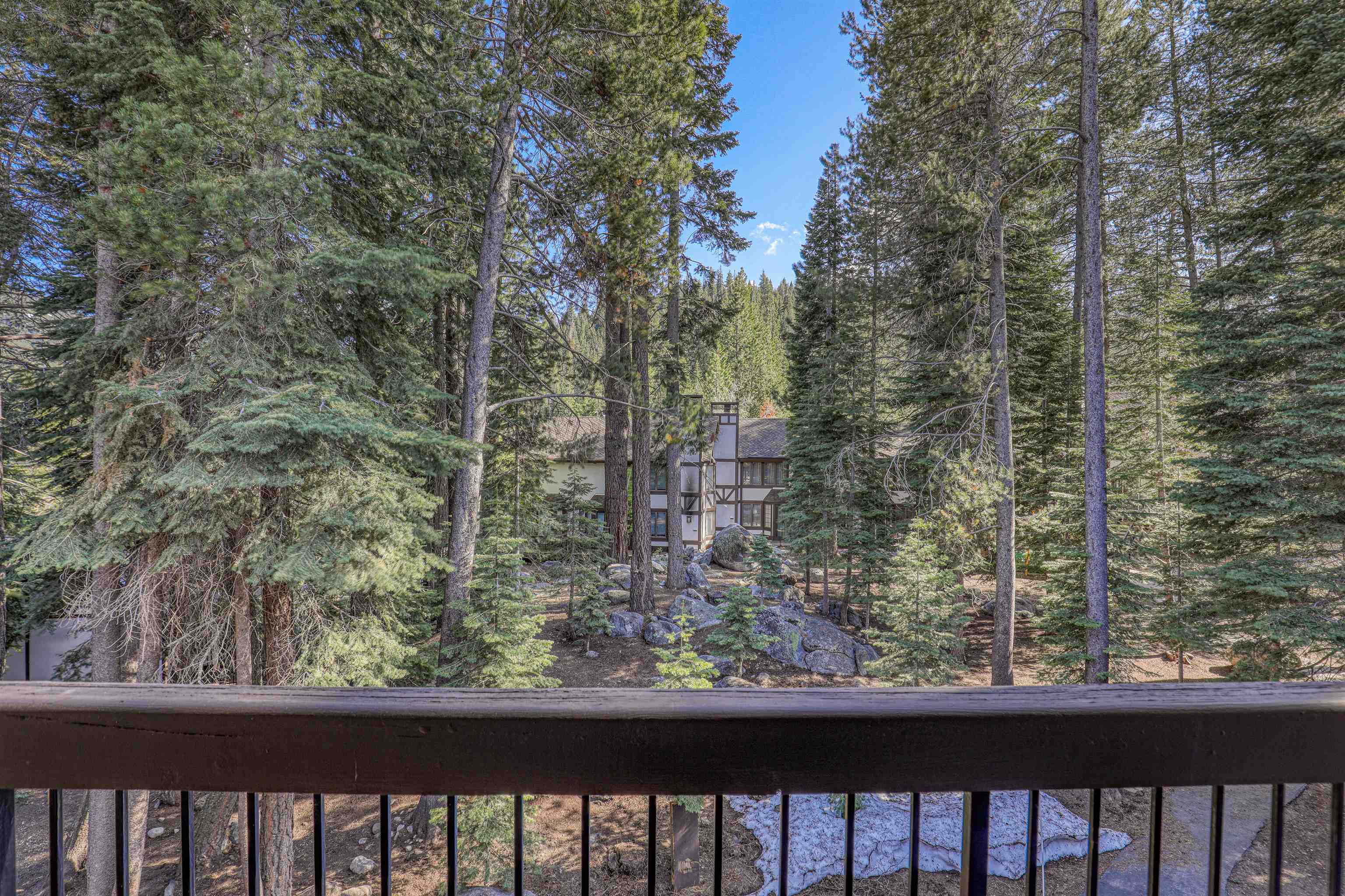 227 Olympic Vly Road, Unit 52 Olympic Valley, CA 96146 - Photo 13 of 21 a view of a forest from a window