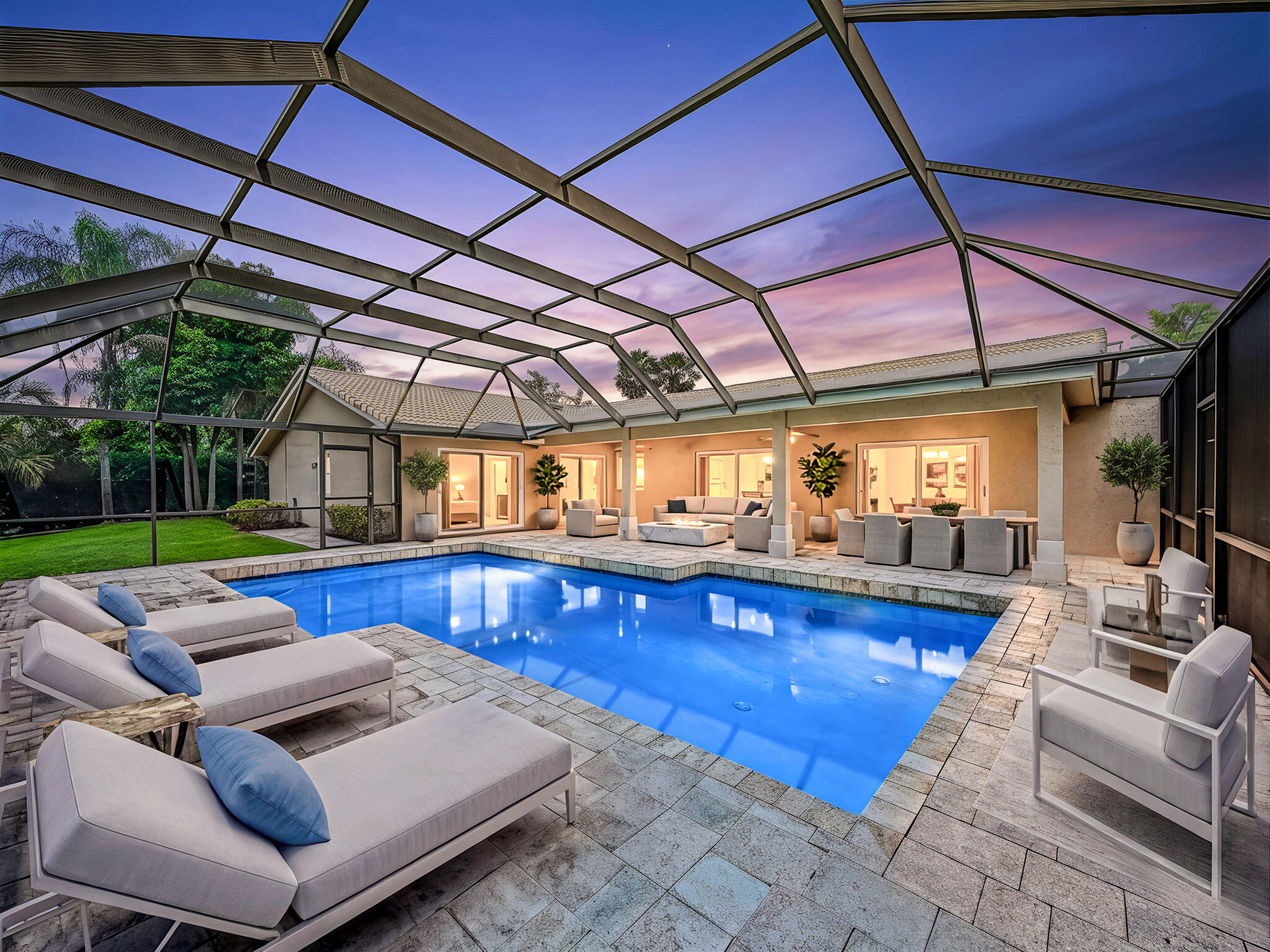 20764 Sorolla Terrace Boca Raton, FL 33433 - Photo 40 of 55 Screened in Pool-Virtually Staged
