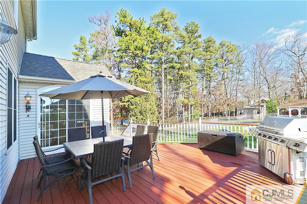 1 Conor Road Jackson, NJ 08527 - Photo 25 of 25 a view of a deck with furniture and next to a yard