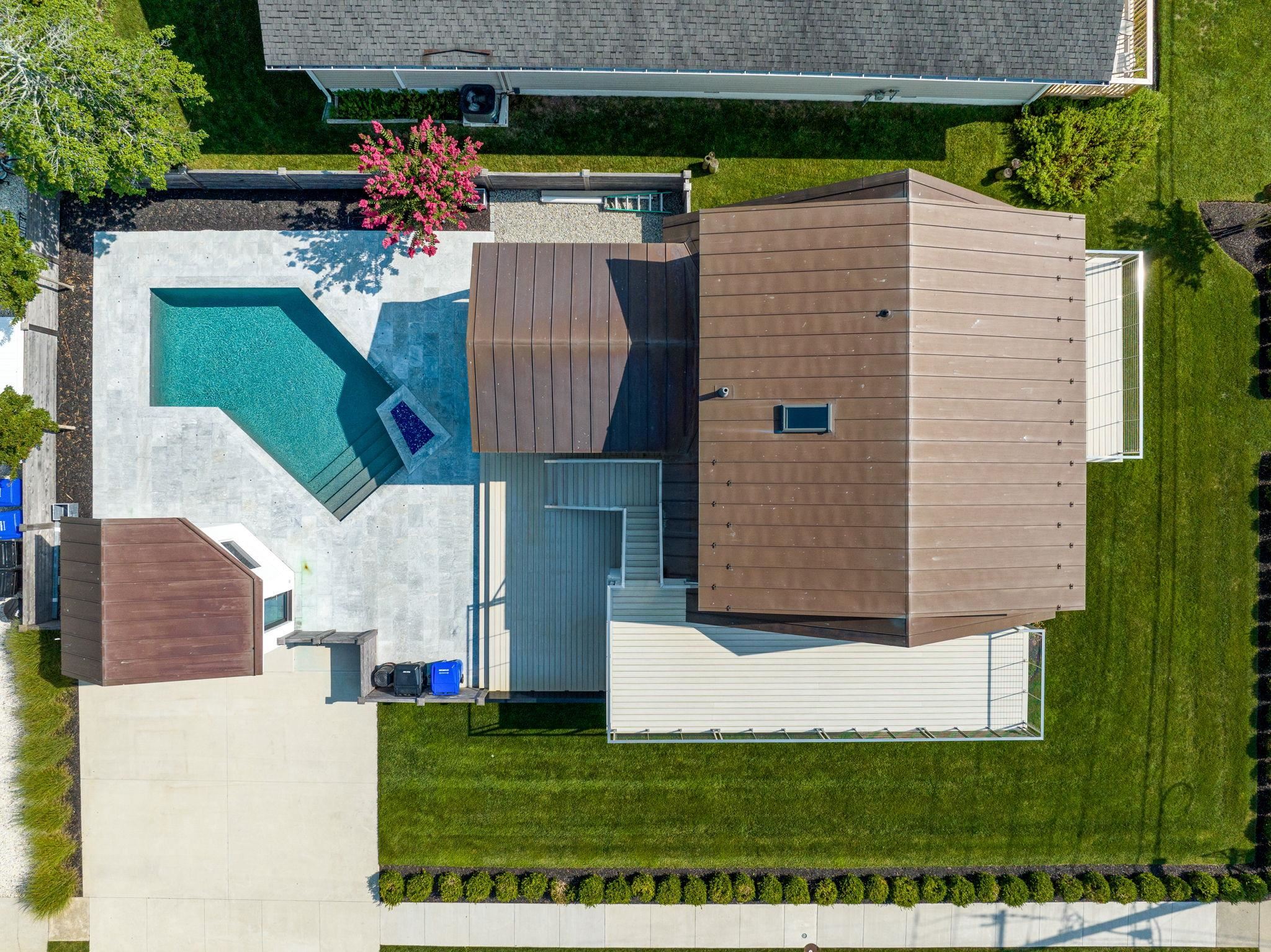 2988 1st Avalon, NJ 08202 - Photo 14 of 30 a aerial view of a house with a yard