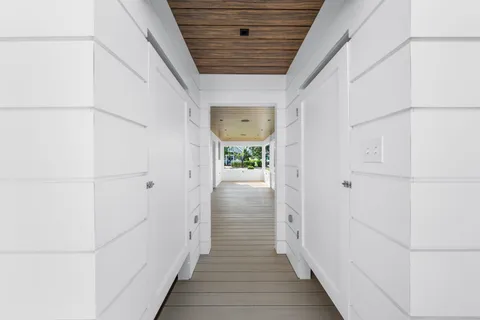 a view of a house with a street