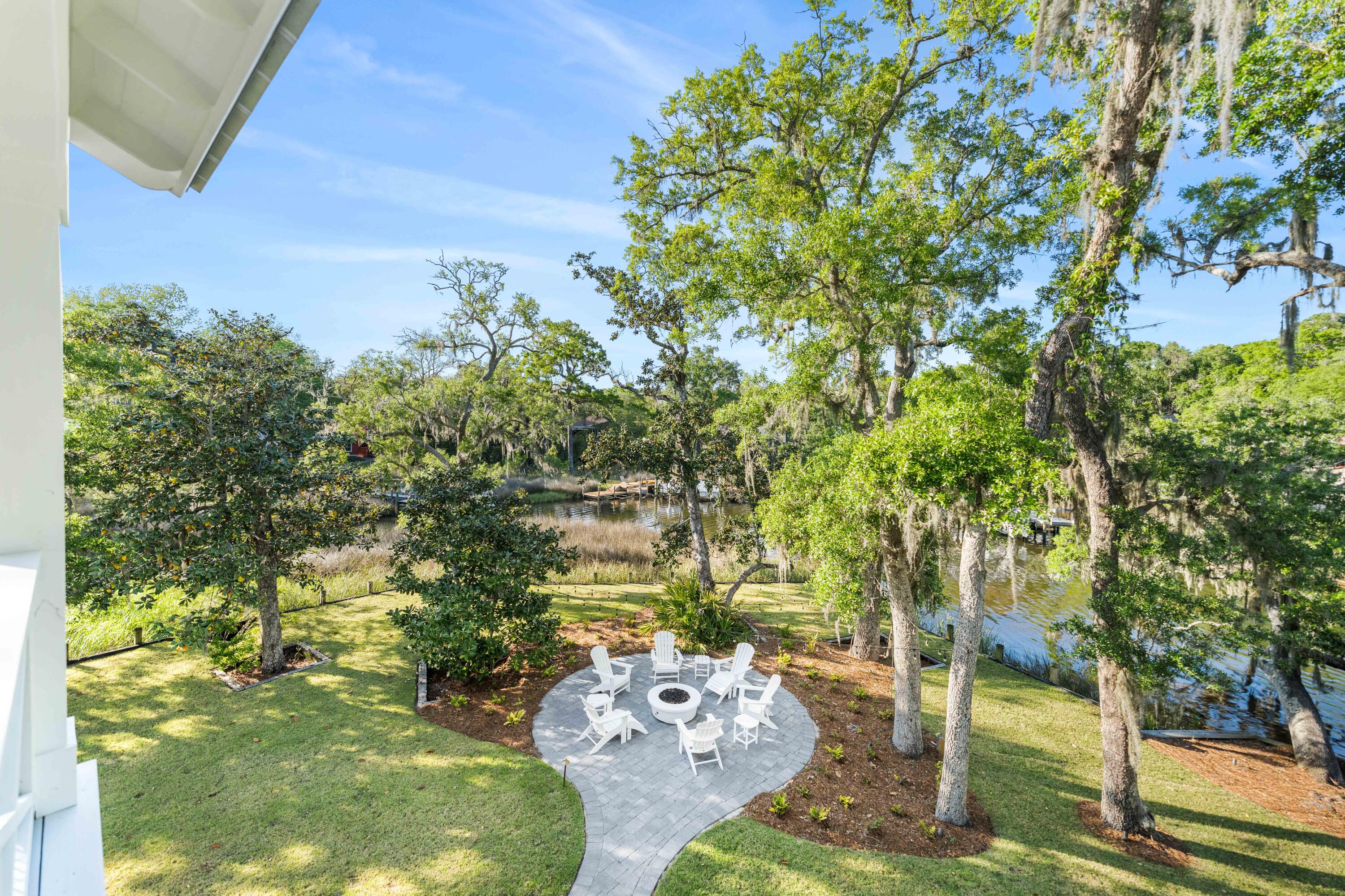 85 Beacon Point Drive Santa Rosa Beach, FL 32459 - Photo 59 of 81 a view of backyard with outdoor seating
